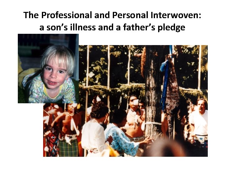 The Professional and Personal Interwoven: a son’s illness and a father’s pledge 