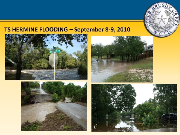 TS HERMINE FLOODING – September 8 -9, 2010 