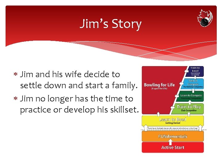 Jim’s Story Jim and his wife decide to settle down and start a family.