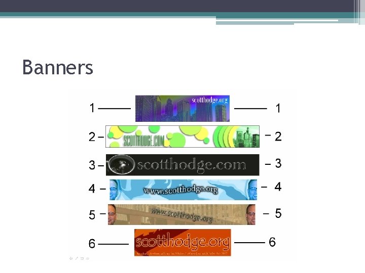 Banners 