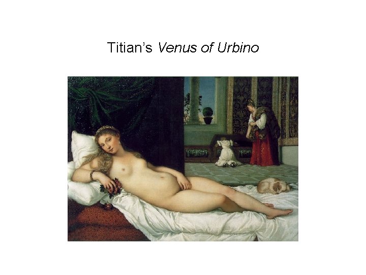 Titian’s Venus of Urbino 