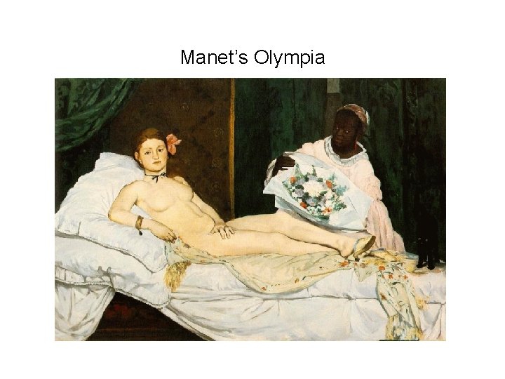 Manet’s Olympia 