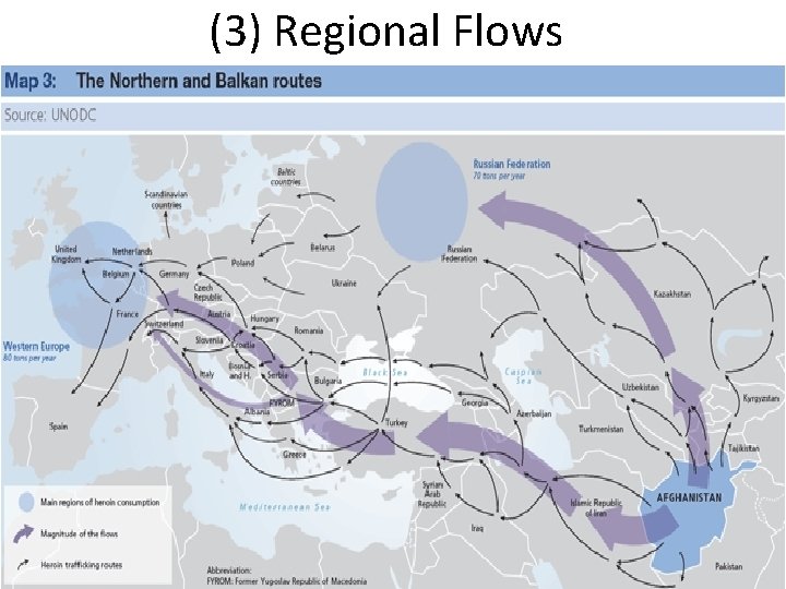 (3) Regional Flows 