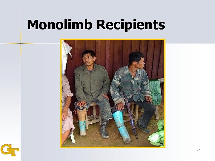Monolimb Recipients 27 