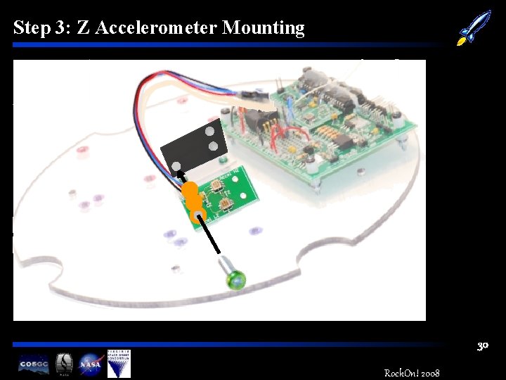 Step 3: Z Accelerometer Mounting 30 Rock. On! 2008 