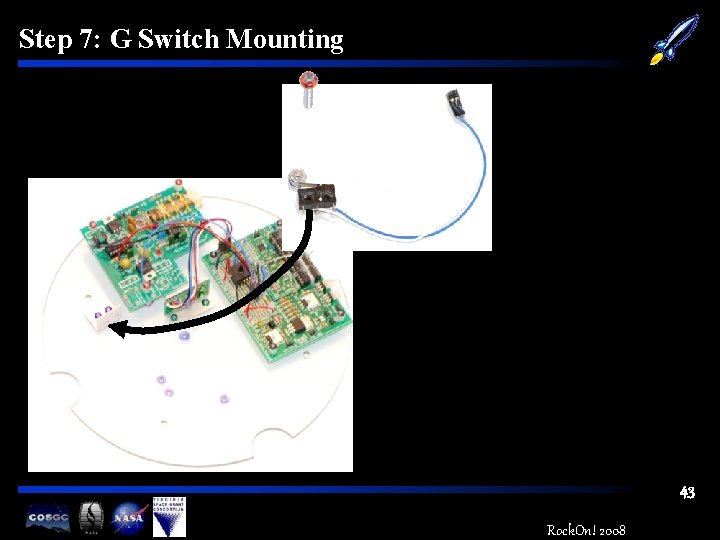 Step 7: G Switch Mounting 43 Rock. On! 2008 