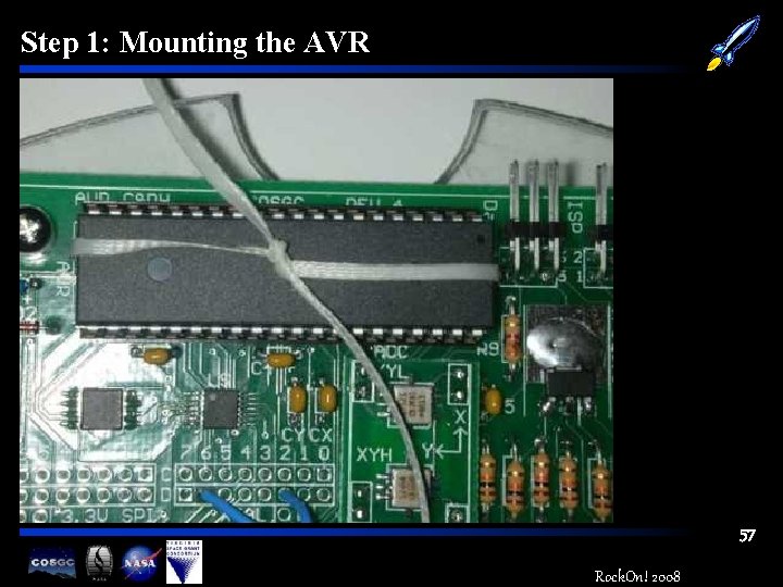 Step 1: Mounting the AVR 57 Rock. On! 2008 