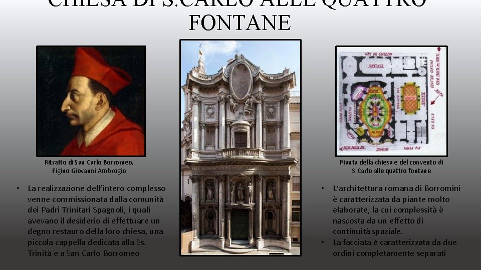 CHIESA DI S. CARLO ALLE QUATTRO FONTANE Ritratto di San Carlo Borromeo, Figino Giovanni