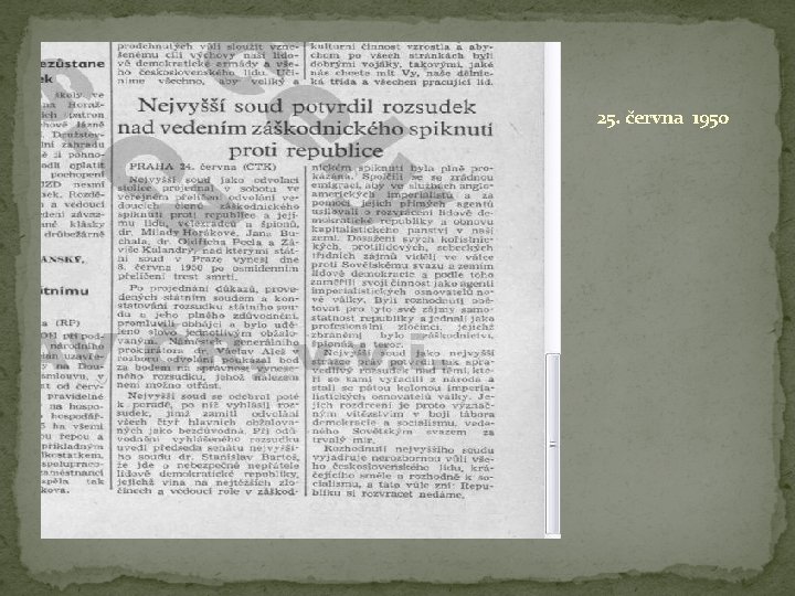 25. června 1950 25. června 1950