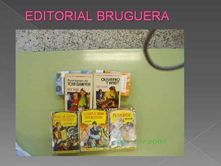 EDITORIAL BRUGUERA 