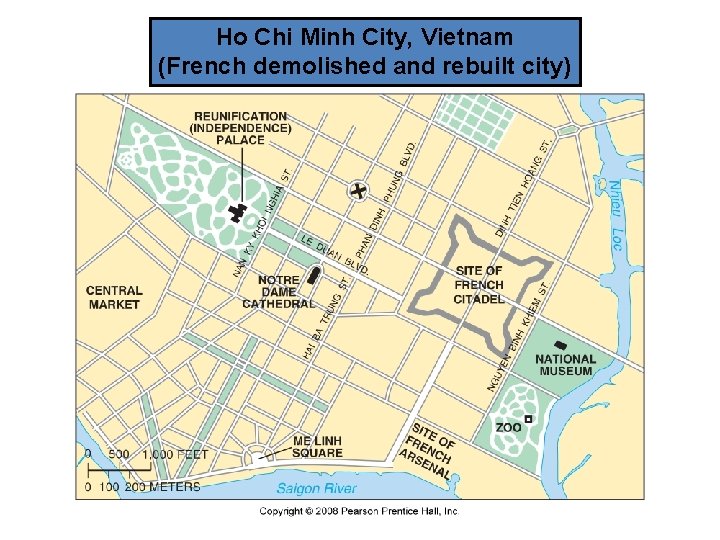 Ho Chi Minh City, Vietnam (French demolished and rebuilt city) 