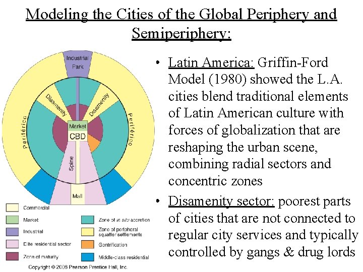 Modeling the Cities of the Global Periphery and Semiperiphery: • Latin America: Griffin-Ford Model