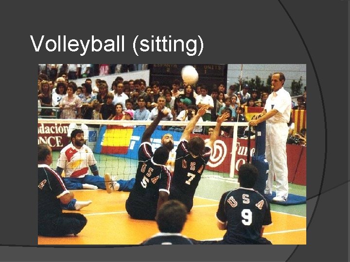 Volleyball (sitting) 