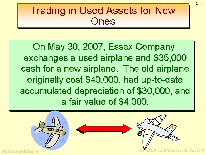 Trading in Used Assets for New Ones 9 -34 On May 30, 2007, Essex
