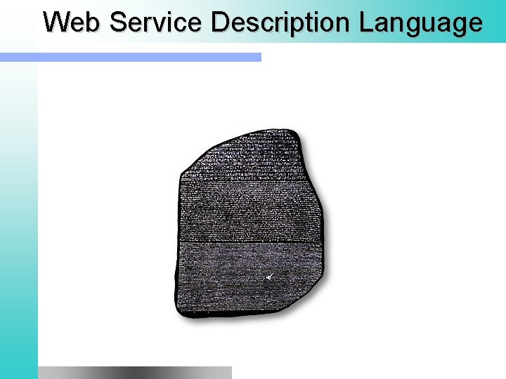 Web Service Description Language 