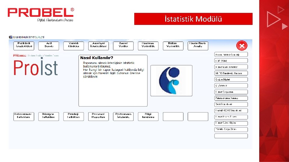 İstatistik Modülü 