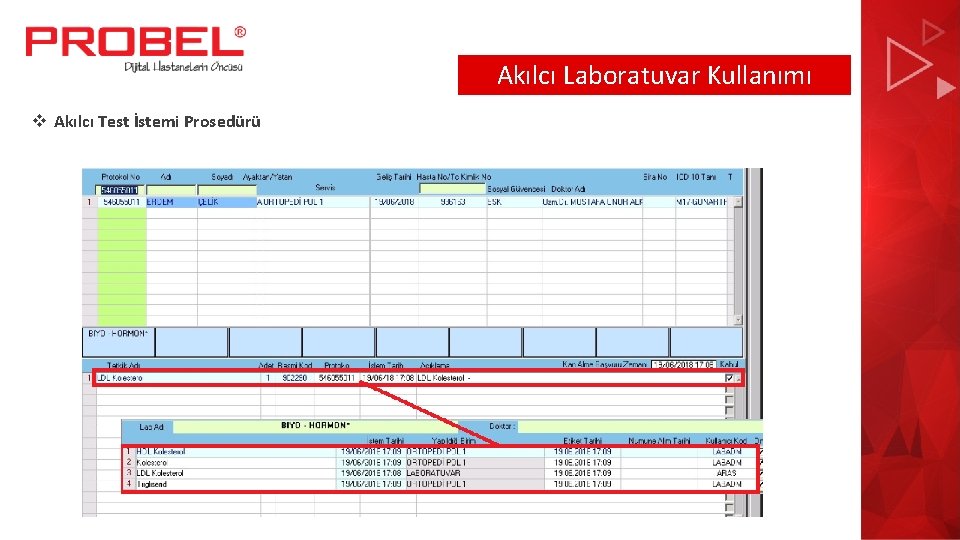 Akılcı Laboratuvar Kullanımı v Akılcı Test İstemi Prosedürü 