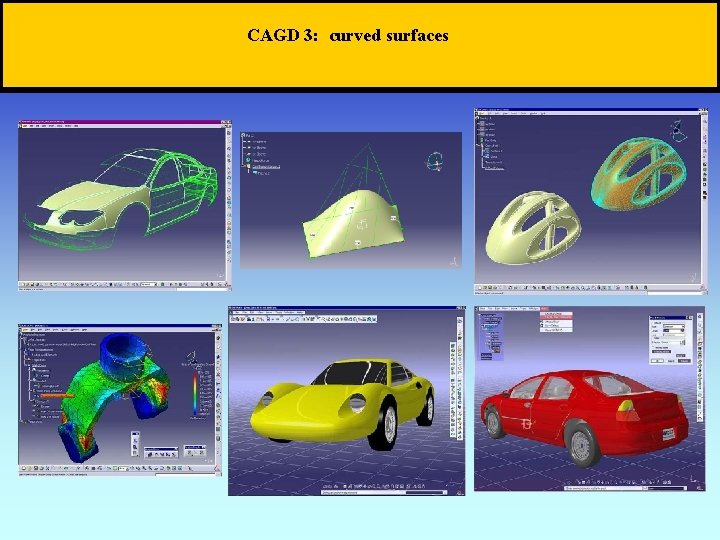 CAGD 3: curved surfaces 