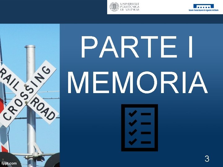 PARTE I MEMORIA 3 