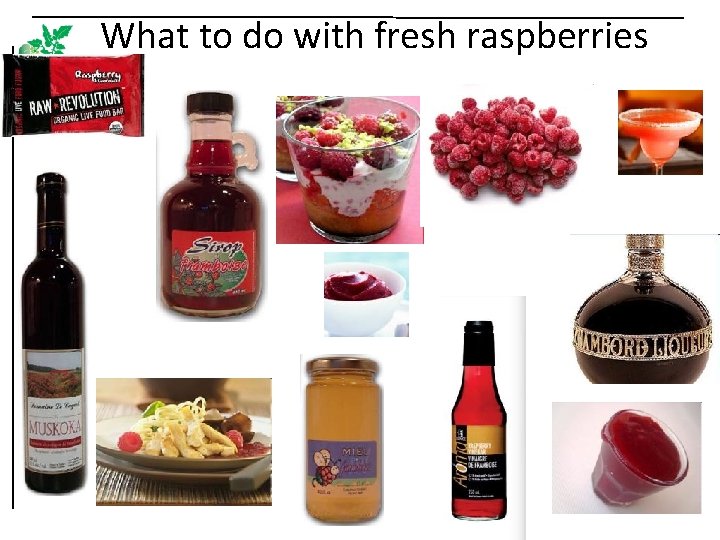 What to do with fresh raspberries 