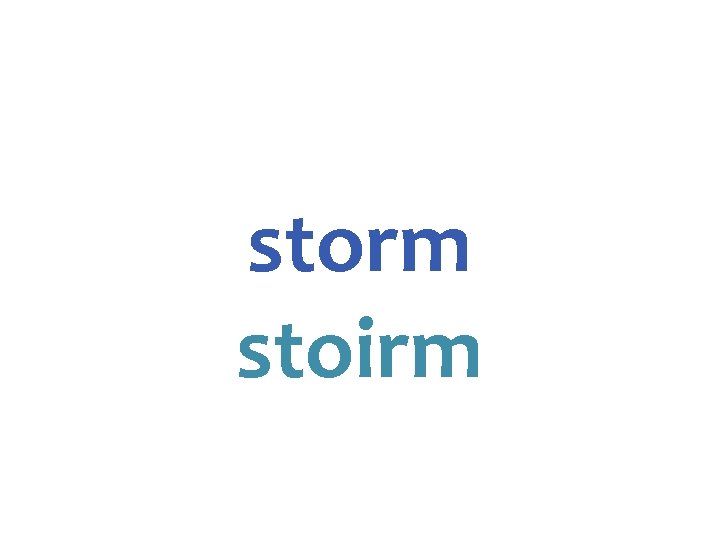storm stoirm 