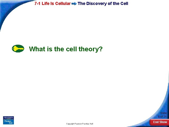 7 -1 Life Is Cellular The Discovery of the Cell What is the cell