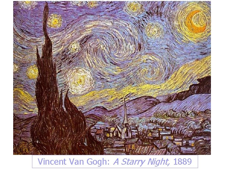 Vincent Van Gogh: A Starry Night, 1889 