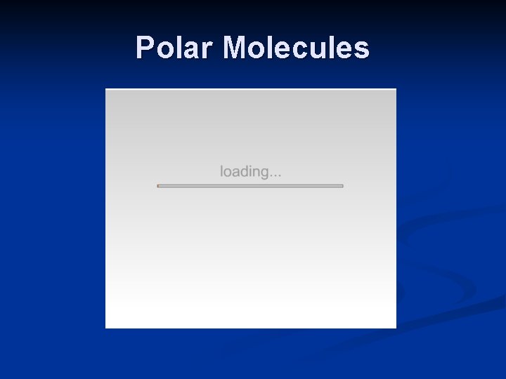 Polar Molecules 