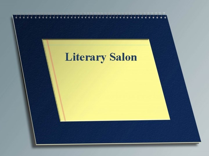 Literary Salon 