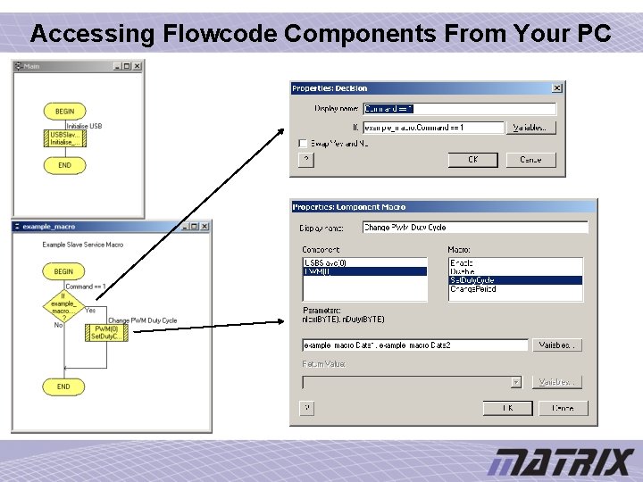 Accessing Flowcode Components From Your PC 