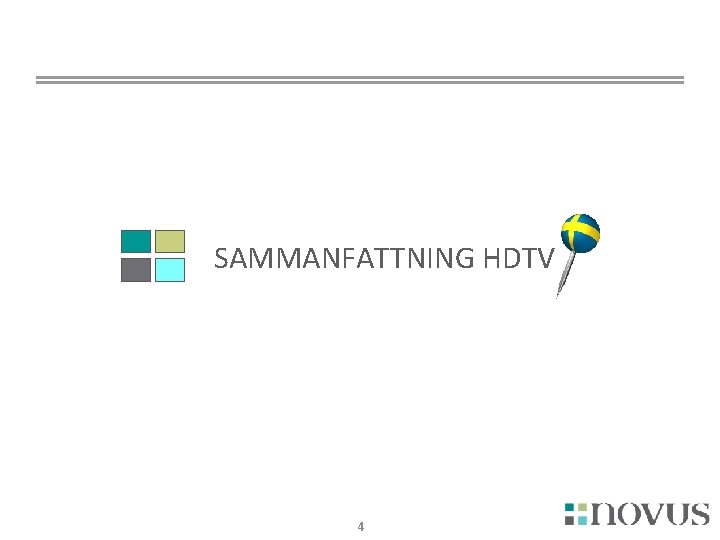 SAMMANFATTNING HDTV 4 