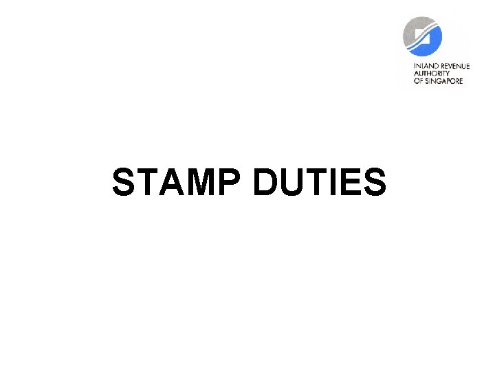 STAMP DUTIES 