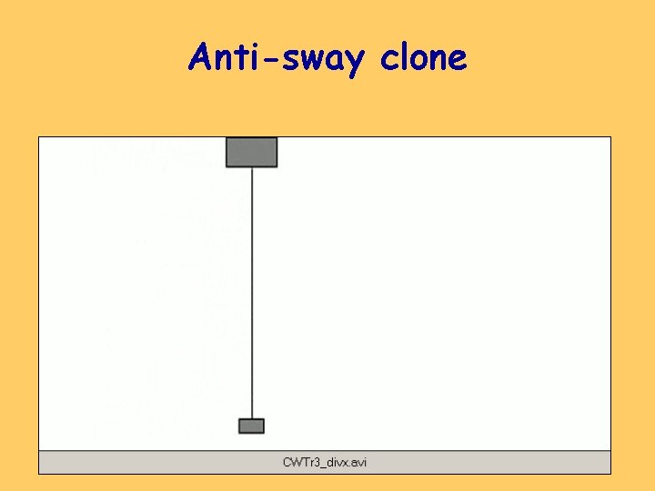 Anti-sway clone 