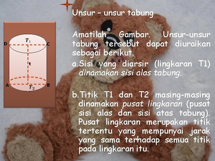 Unsur – unsur tabung D C t A Amatilah Gambar. Unsur-unsur tabung tersebut dapat