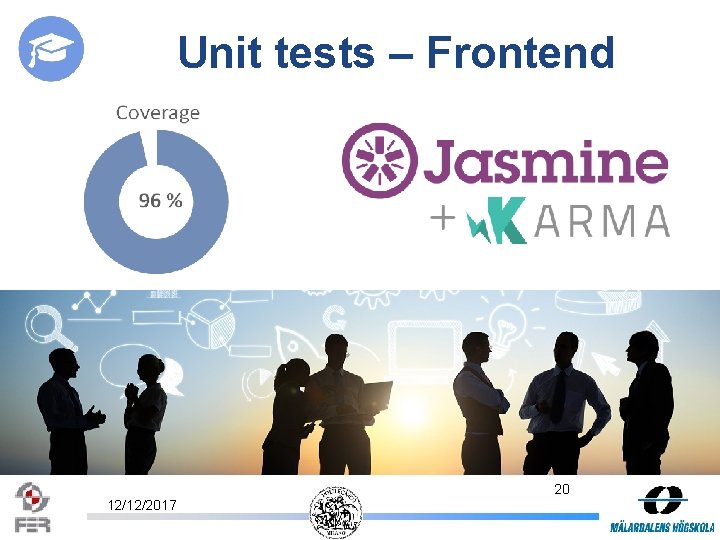 Unit tests – Frontend 20 12/12/2017 