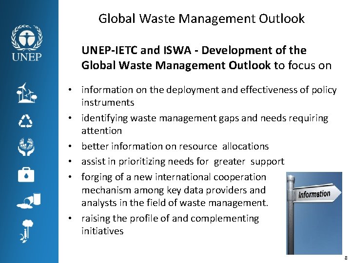 Global Waste Management Outlook UNEP-IETC and ISWA - Development of the Global Waste Management