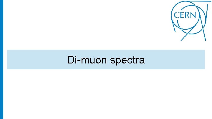 Di-muon spectra 