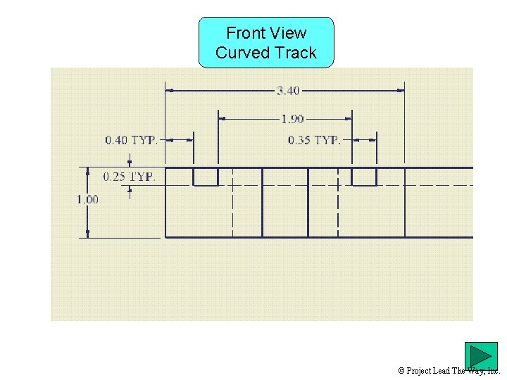 Front View Curved Track © Project Lead The Way, Inc. 