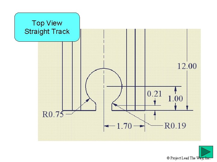 Top View Straight Track © Project Lead The Way, Inc. 
