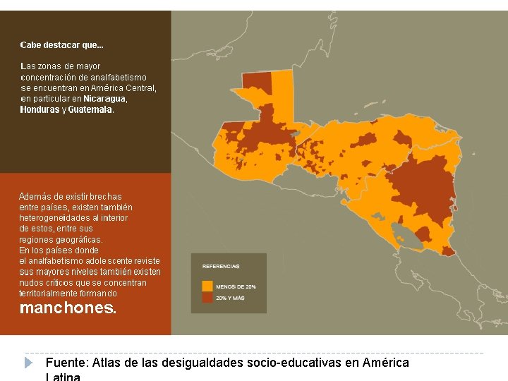 Fuente: Atlas desigualdades socio-educativas en América 