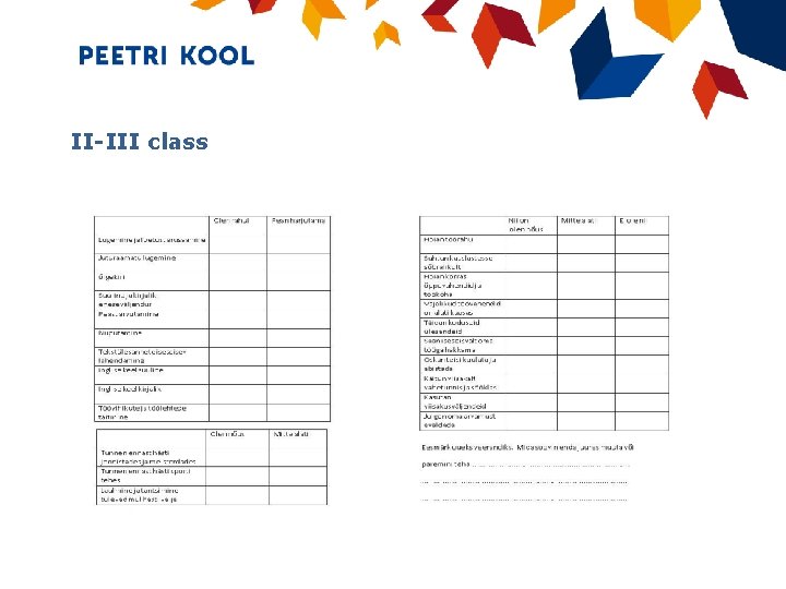 II-III class 