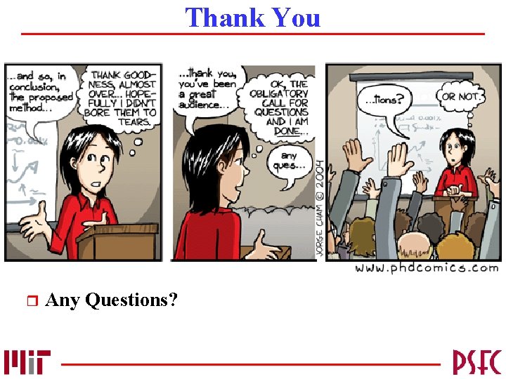 Thank You r Any Questions? 