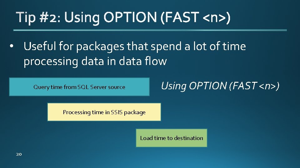  • Useful for packages that spend a lot of time processing data in