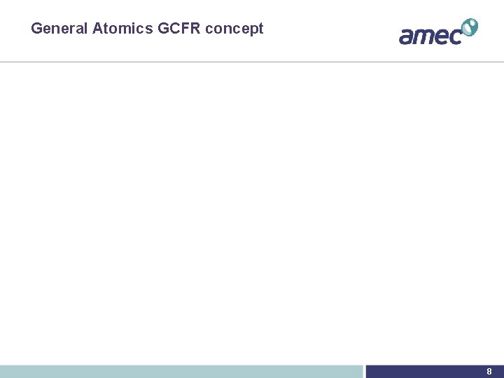 General Atomics GCFR concept 8 