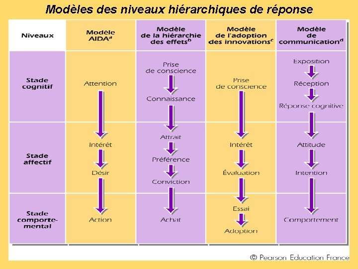 Modèles des niveaux hiérarchiques de réponse 