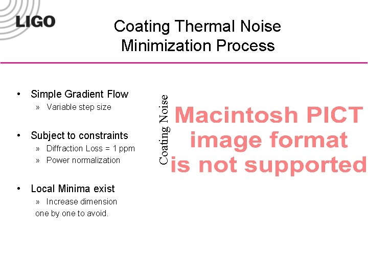  • Simple Gradient Flow » Variable step size • Subject to constraints »