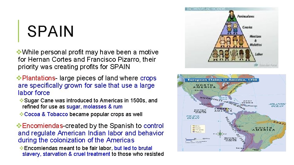 SPAIN v. While personal profit may have been a motive for Hernan Cortes and