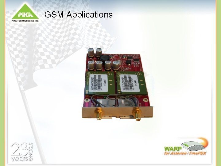 GSM Applications 