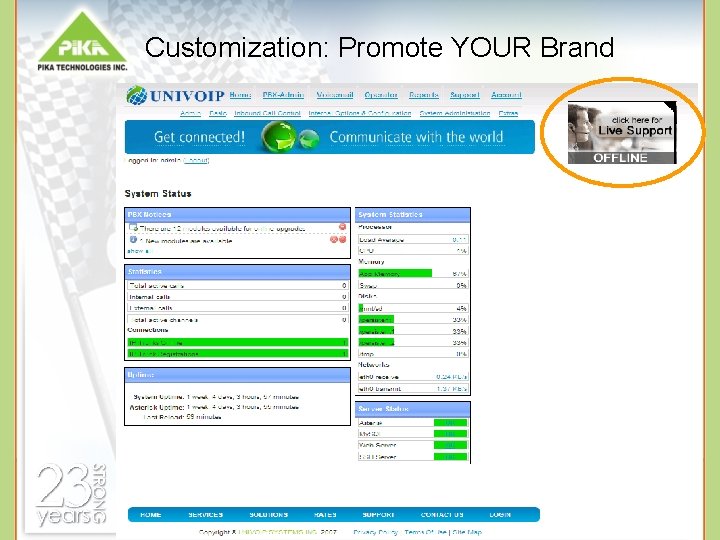 Customization: Promote YOUR Brand 