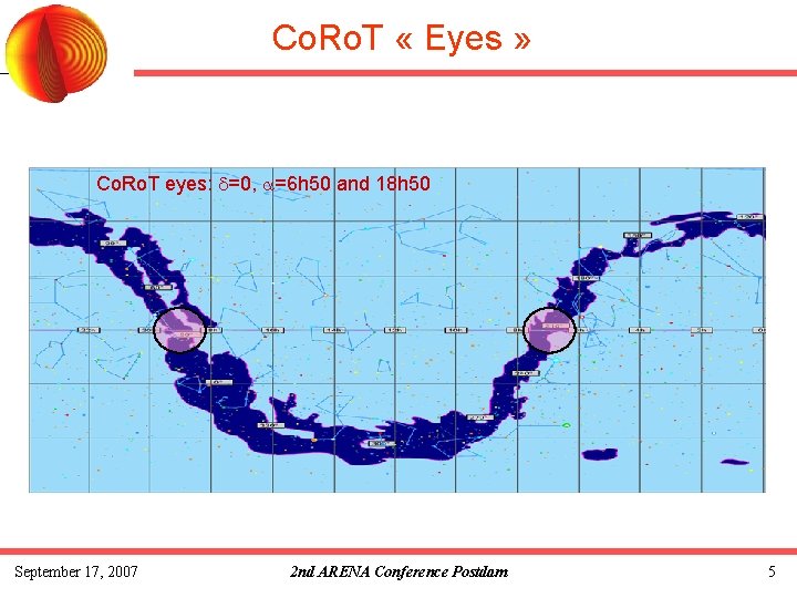 Co. Ro. T « Eyes » Co. Ro. T eyes: d=0, a=6 h 50